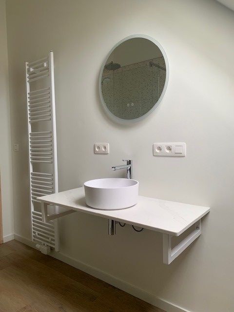 Badkamer wastafel detail
