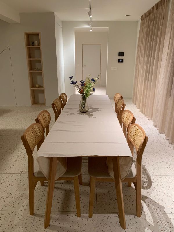 Eethoek grote tafel